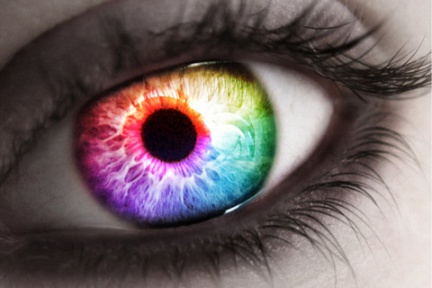 7 colors eye